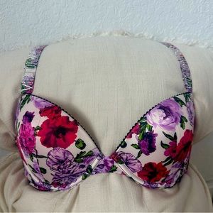 Flower shine strap bra Victoria secret 34B